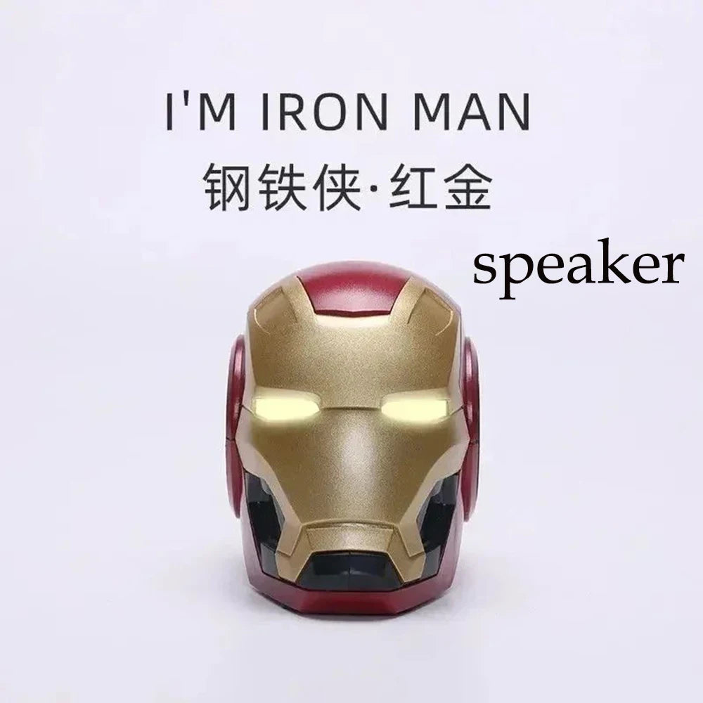 Iron Man Mk5 Mecha Arm Helmet 1:1 Mk7 Mk5 Cosplay Electric Multi-Piece Open Closing Voice Control Eyes Model Toy Children Gifts
