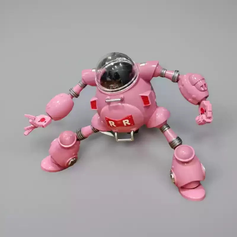 32cm Dragon Ball Red Silk Army Lieutenant Robot Pink Carrier High Alloy Included Can Carry Shf Doll Collectible Action Figure