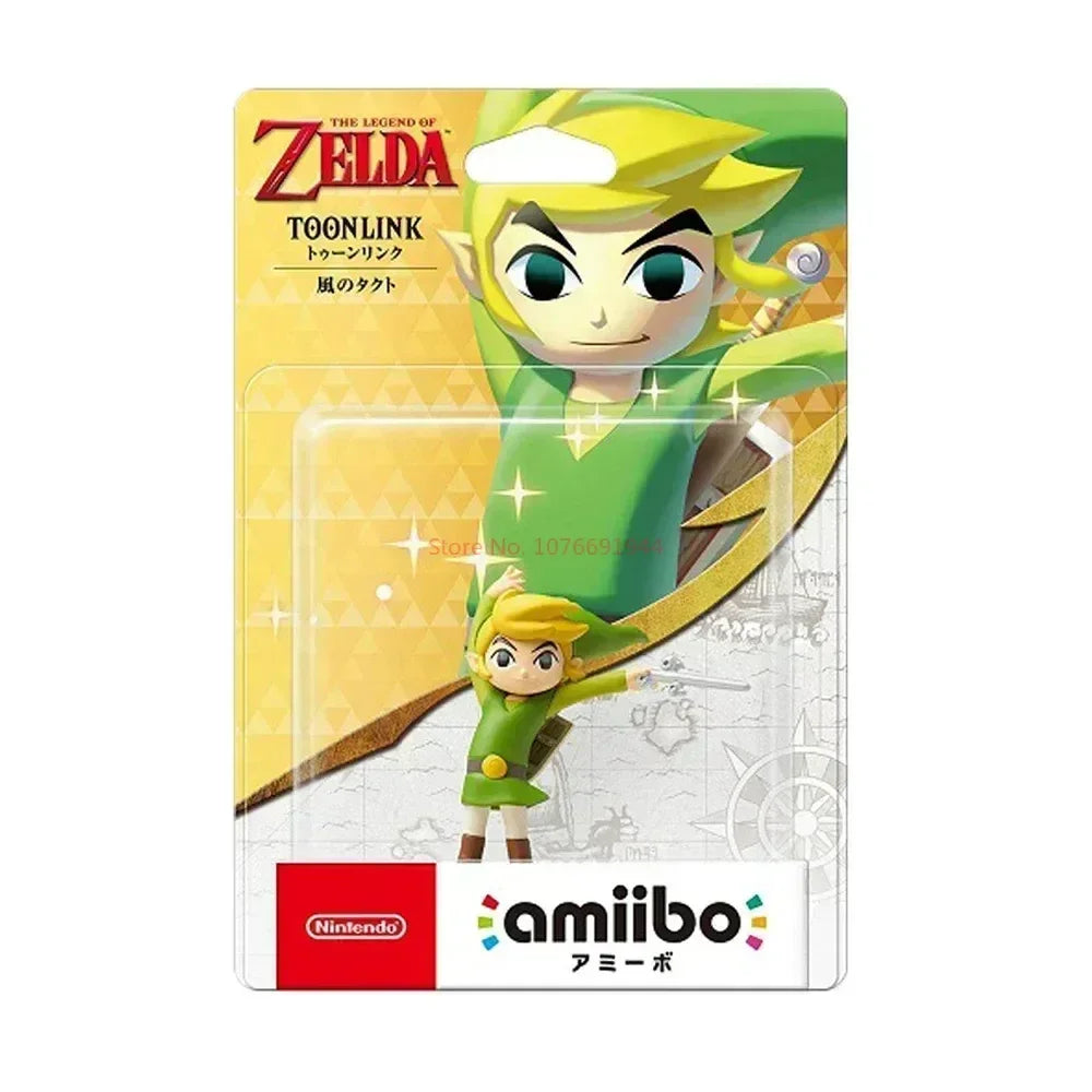 Genuine Amiibo Tears Of The Kingdom Twilight Princess Amiibo Link Ganon Figure Nfc Anime Figures Statue Christmas Gifts Toy
