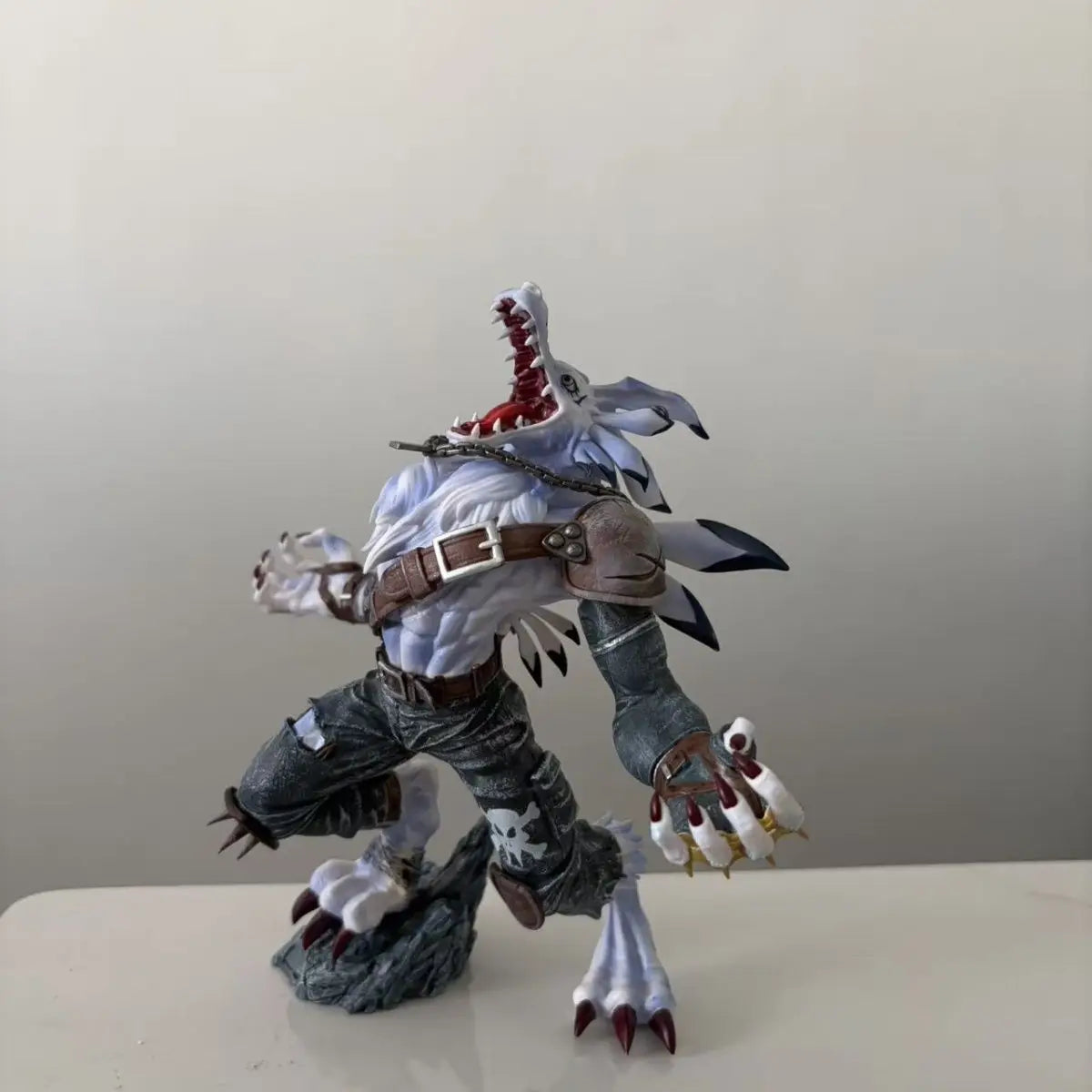 New Anime Digimon Adventure Figures Garurumon Figure Pvc Action Figurine Statue Collection Hobby Model Doll Toys Christmas Gifts