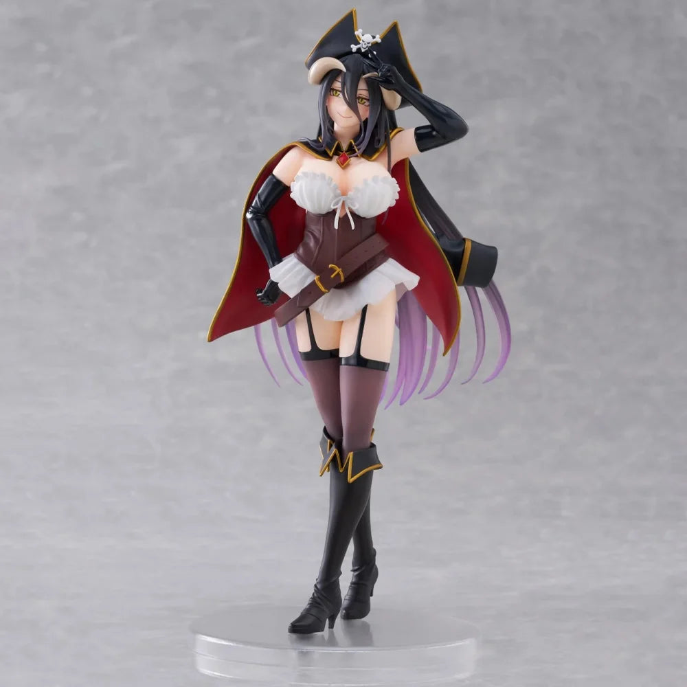 In Stock TAITO Original Genuine Overlord Albedo Kaizoku Ver. 18cm Sexy Anime Girl Collections Model Toys Coreful Figure Gift