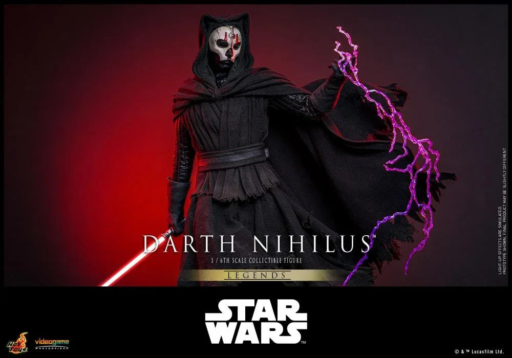 In Stock 100% Original Hot Toys Star Wars Darth Nihilus VGM72 Video Game Masterpiece Figure