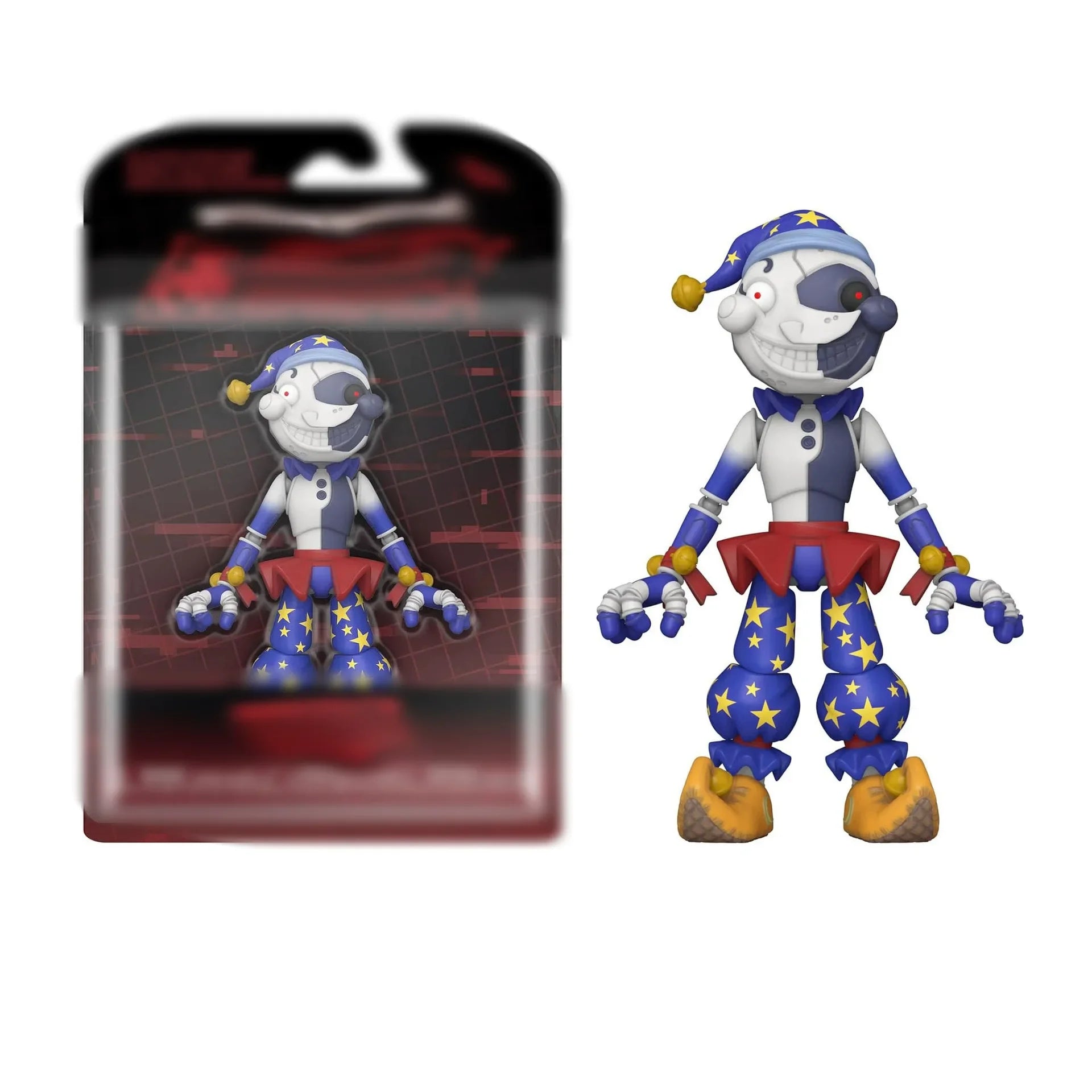 14cm FNAF Figures SUN & MOON Joker Freddy Bonnie Foxy Chica Fazbear Bear Action Figure Movable Figurine Dolls Toys