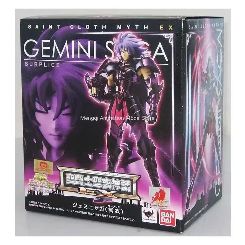 BANDAI in Stock Saint Seiya Saint Cloth Myth Surplice EX 2.0 Resurrection Black Gemini Legend Anime Character Model Toy