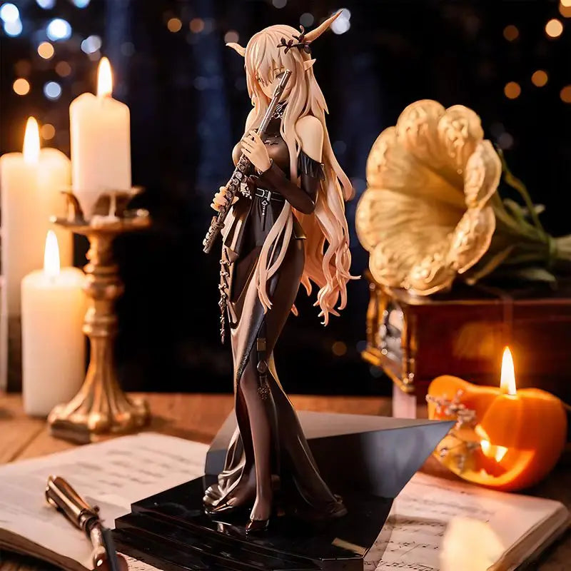 1pc Arknights "Voyage Of Songs" Shining Collector'S Edition Figure | Atmospheric Car Decor | Ideal Gift For Holidays & Birthdays