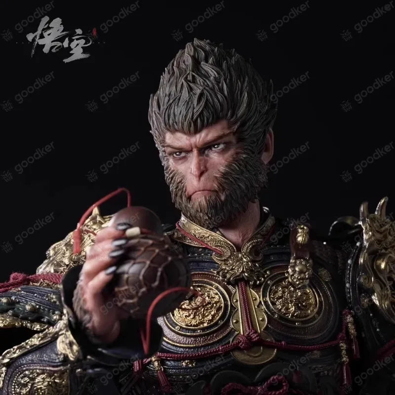 【In Stock】Original in Stock Queen Studios 015 INART QS 1/6 Wukong Monkey King Set Black Myth Action Figure Boy Collection Gift