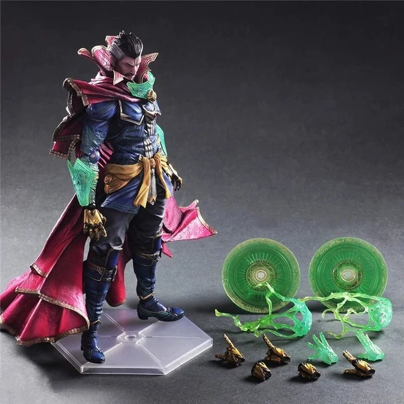 New Play Arts Marvel The Avengers Doctor Strange High Quality Pvc Action Figure Collectible Model Toy Present Gifts