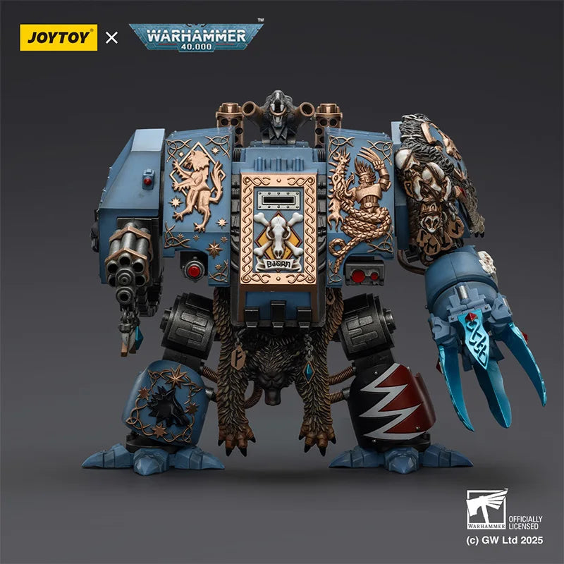 Joytoy Dark Eldar Hammer 40k Space Wolves Bjorn the Fell-Handed Mecha Movable Model Action Figure Collectible Toy for Adults