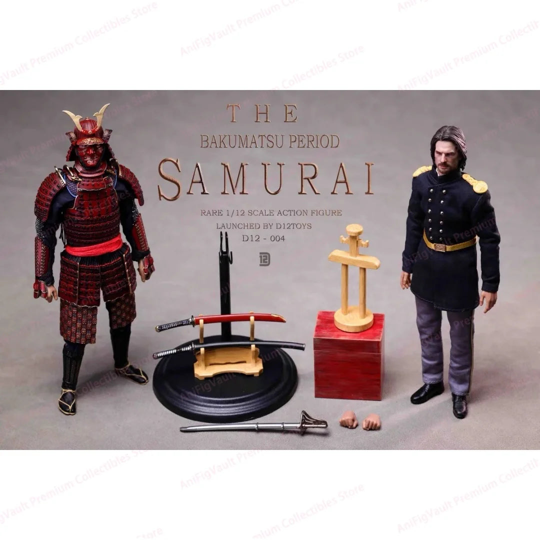 in stock D12TOYS 1/12 6in Action Figure Palm Collection Series Japanese Shogun The Last Warrior Tom Cruise Toy gift decoration