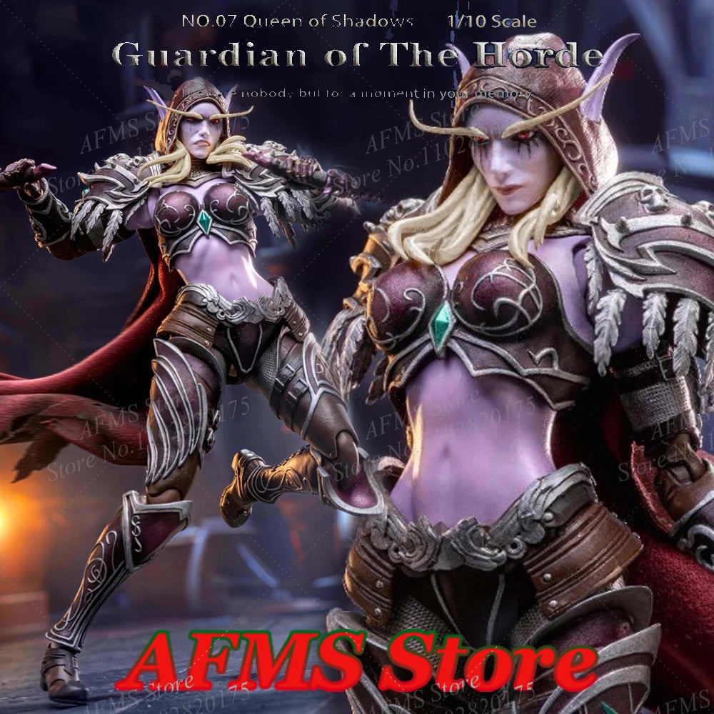 Grey Knight 1/10 Scale Collectibles Figur Ork Guardian Of The Horde Nr. O7 Queen Of Shadows 8Inch Women Soldier Action Figure