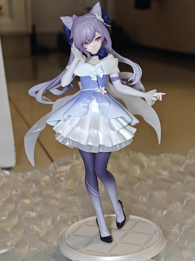 Myethos Series New In Stock Genshin Impact Keqing Crystalline Night Banquet Ver.1/8 Figure Collectibles Birthday Gift Anime Fans