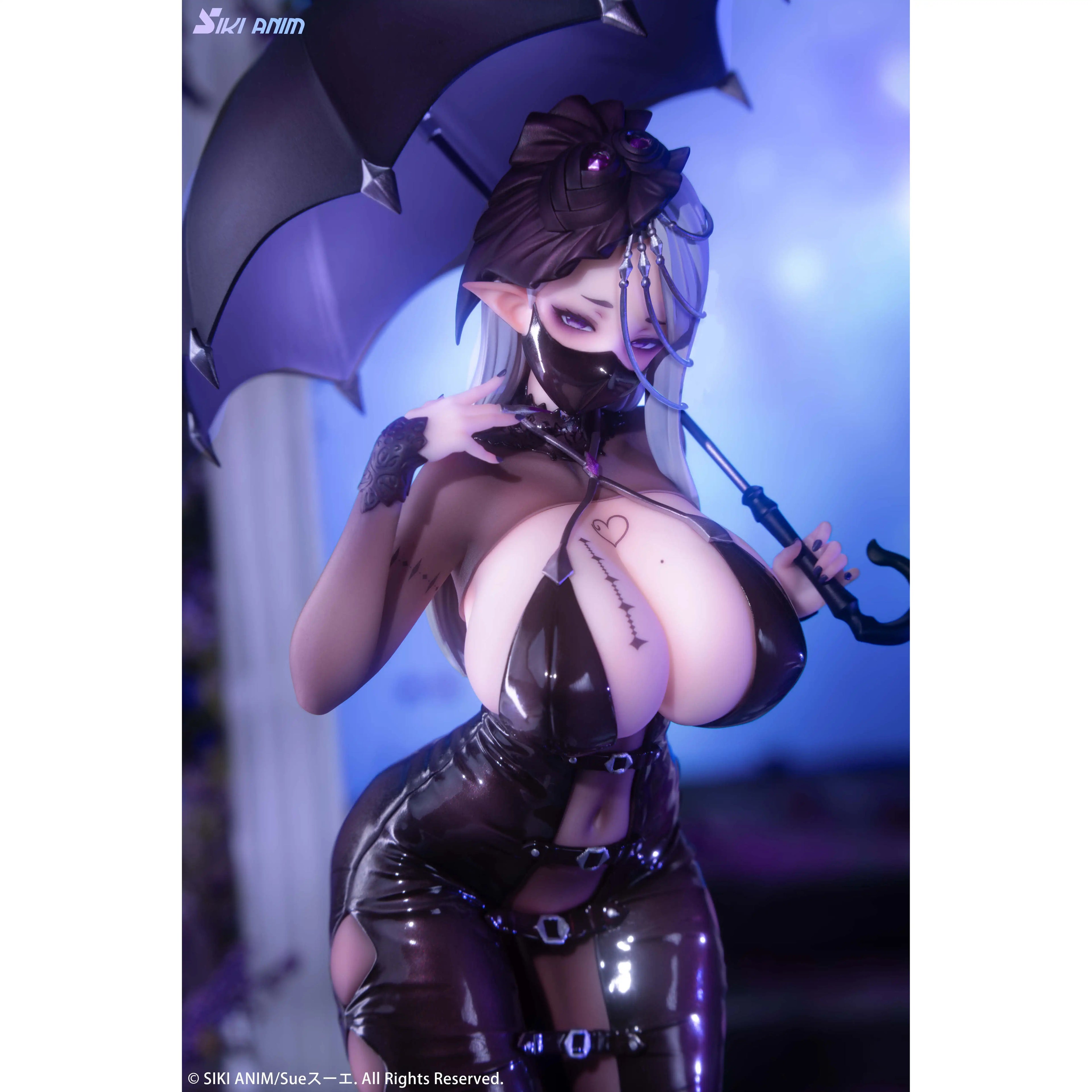 Siki Anim Collectible Widow Figure - Kirie Kelly Detailed Character Statue Gift