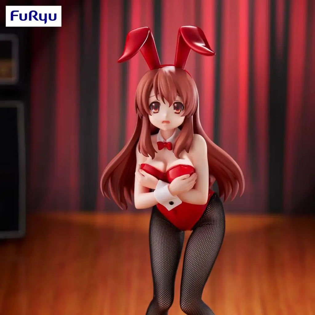 Judai 27cm Original Furyu BiCute Bunnies The Melancholy of Suzumiya Haruhi Asahina Mikuru Nagato Yuki Bunny Girls Action Figure