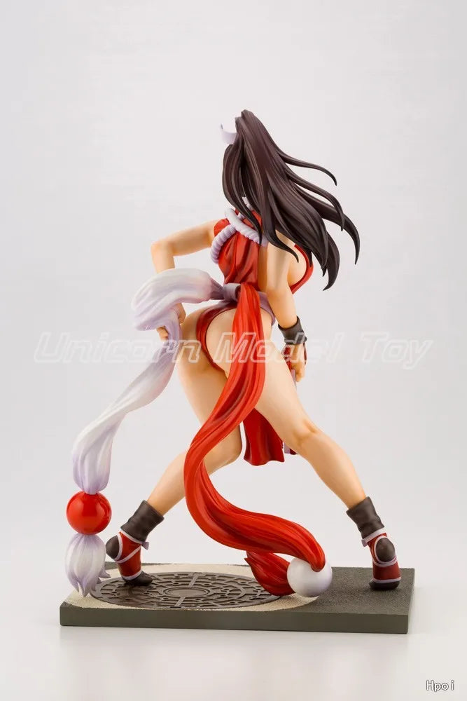 In Stock Original Kotobukiya Beautiful Girl Statue King of Fighters 98 Mikuma 1/7 Anime Figure Model Toys Gifts Collection