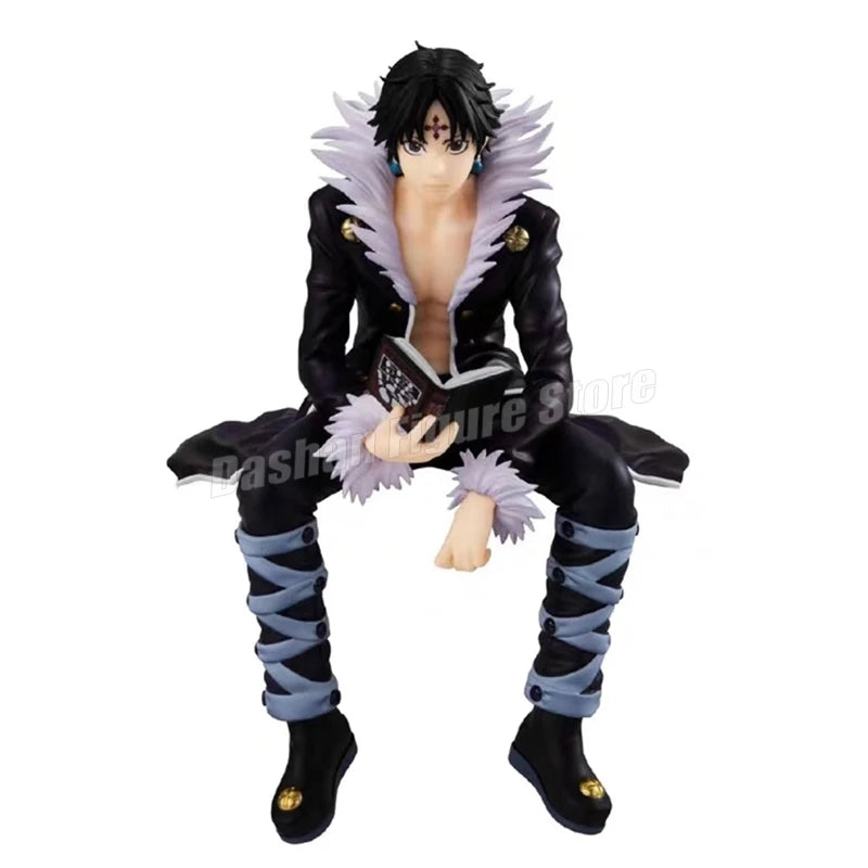 Anime Hunter×Hunter Actionfigur Hisoka Kurapika Chrollo Illumi Figur Autoornamente PVC-Kollektion Nudelstopper Modellspielzeug