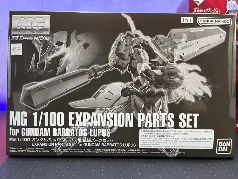 BANDAI MG 1/100 Mobile Suit Gundam: Iron-Blooded Orphans Gundam Barbatos Lupus Rex Anime Action Figures Assembly Model Toy