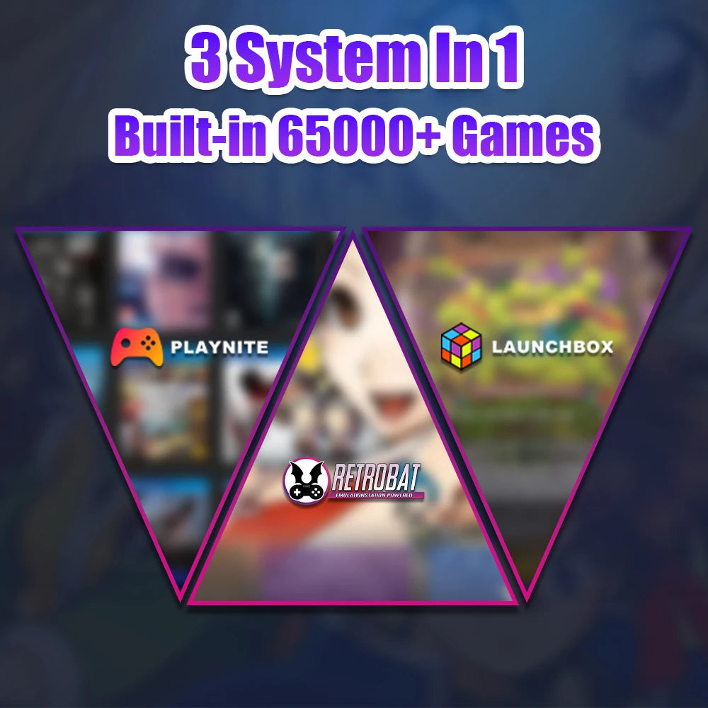 6T Portable Retro Game Hard Drive For PS5/PS4/PS3/PS2/Xbox/N64/Switch Emulator Game HDD Built-in 65000+ Games For Win PC/Laptop