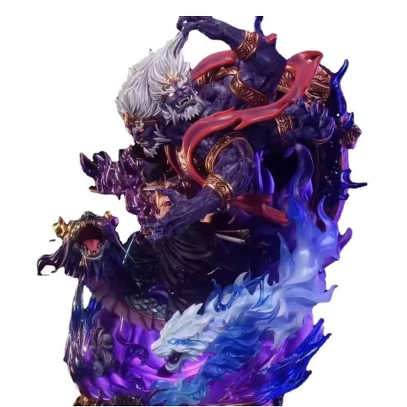 Hot One Piece Lx Zoro Enma The Hell King Pvc Action Anime Figures Statue Trendy Collectible Decor Model Boys Birthday Toys