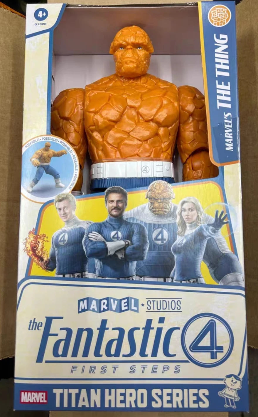 New Original Hasbro MARVEL STUDIOS THE Fantastic 4 MARVEL'S THE THING Action Figure Model Toys