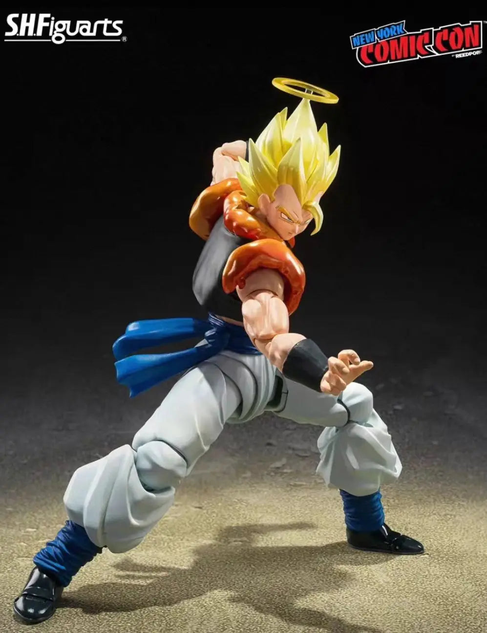 In-stock Bandai SHF Dragon Ball NYCC Exclusive Hell Gogeta Limited Edition 1/12 Action Figure Collectible Gift