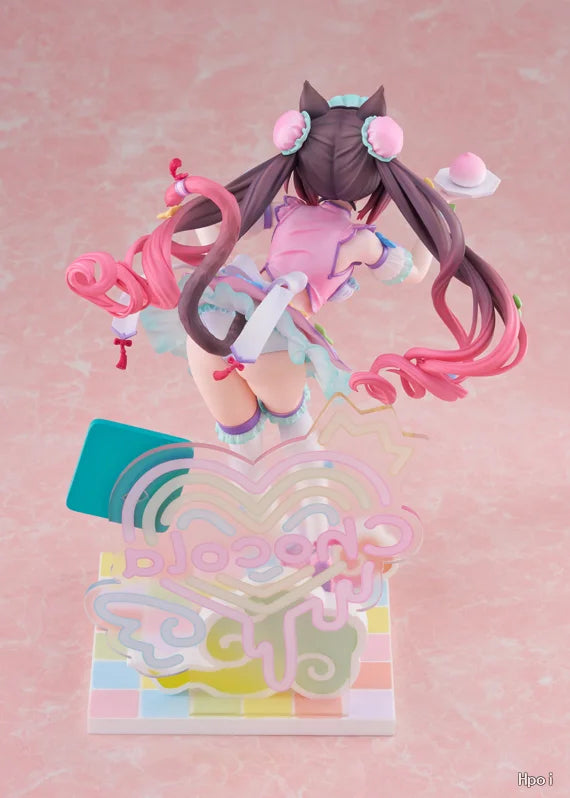 In Stock Original Claynel Nekopara Vanilla Chocola Yumekawa China Ver 1/7 Scale Figure Figure Ornaments Gift Cartoon Anime Toys