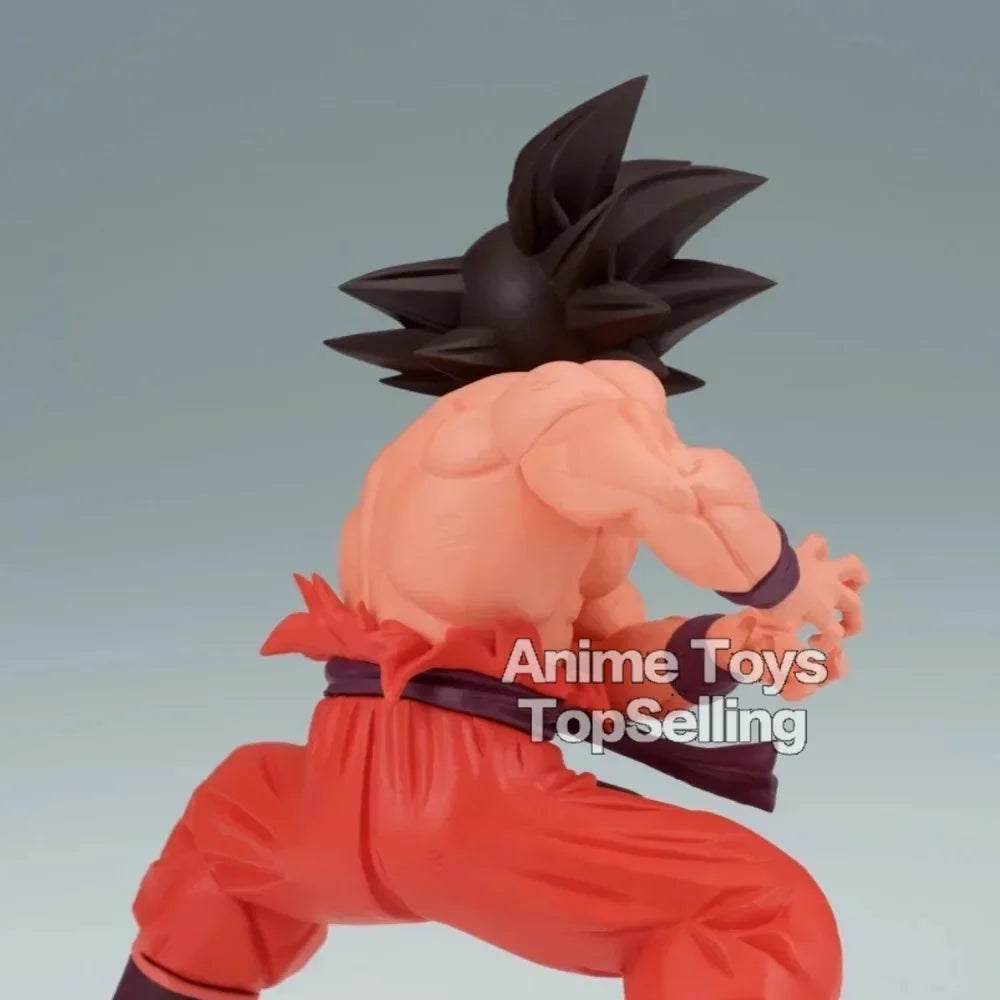 13.5cm Dragon Ball Z anime character Goku King Kai fist Kamehameha special effects PVC Action Figure Collection Decoration Toys