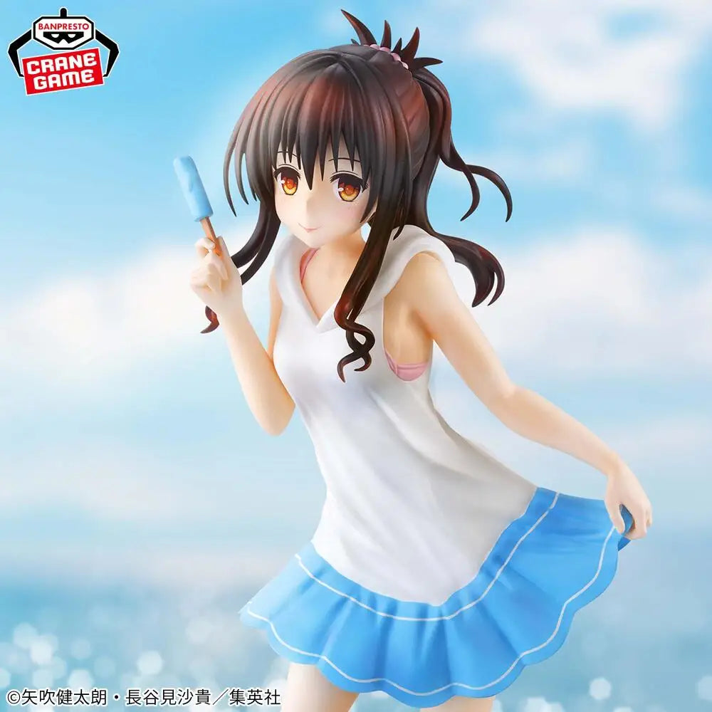 Original Bandai To Love-Ru Darkness GLITTER &amp; GLAMOURS Yuuki Mikan Anime Figur Modell Spielzeug Sammlerstücke Ornamente Geburtstagsgeschenk