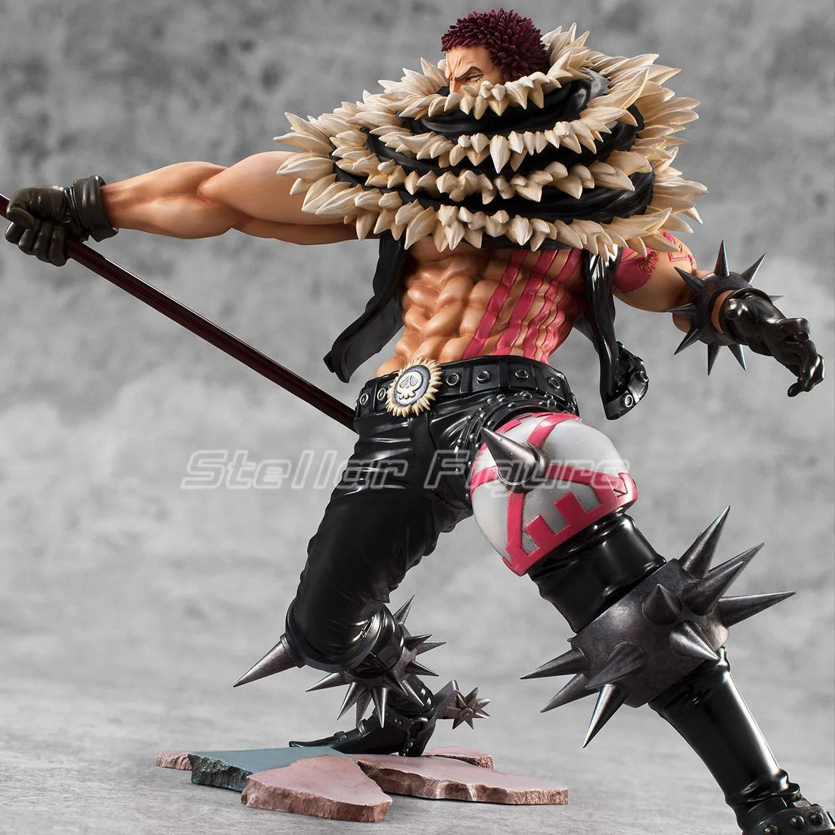 【SF】In Stock MegaHouse Portrait of Pirates SA-MAXIMUM ONE PIECE Charlotte Katakuri Figures Gift Model Collection