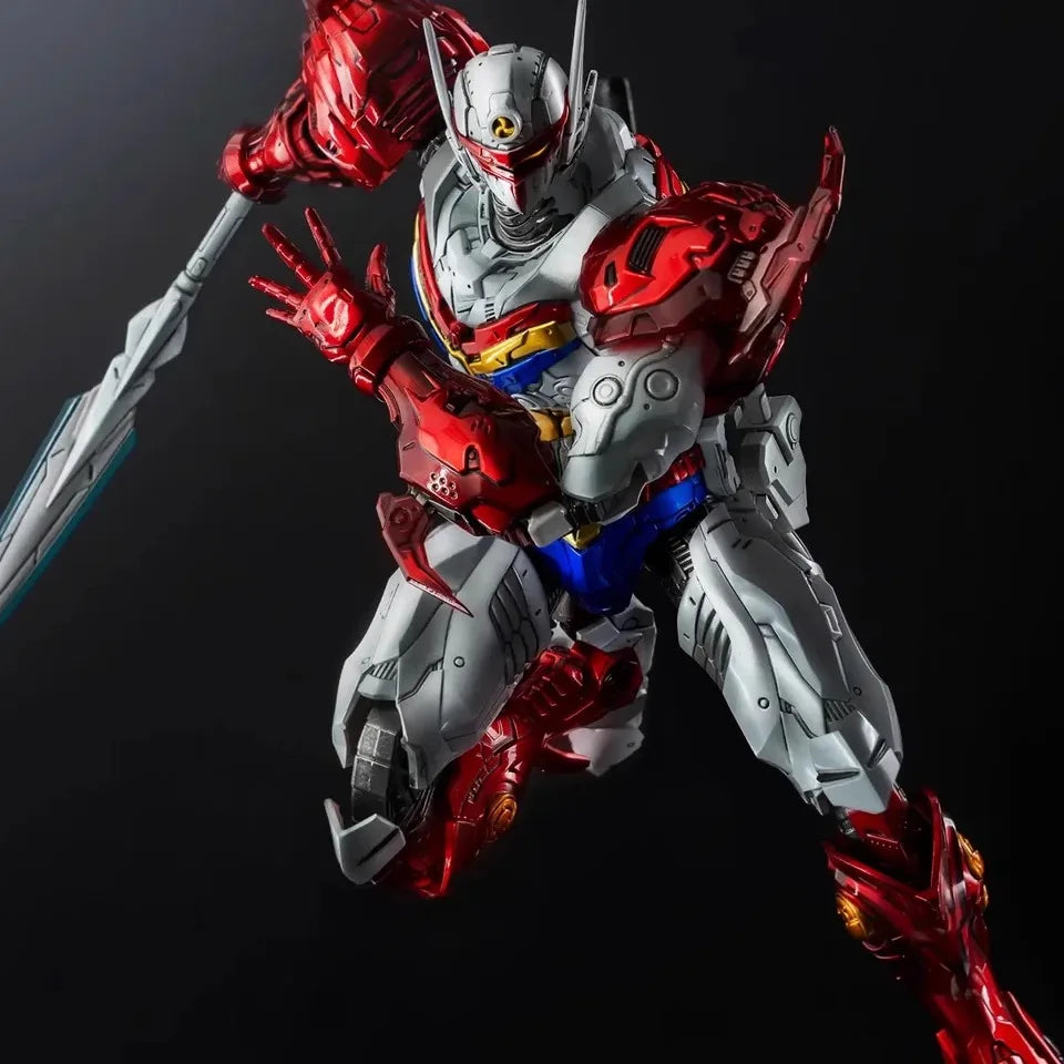 In Stock Threezero Cosmic Knight ROBO-DOU Cosmic Knight Metallic Version 3Z0540 Action Figure Collection Gift