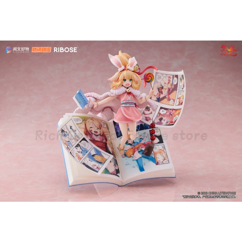 Original in Stock RIBOSE Fox Spirit Matchmaker Tu Shan Susu The Worldly Front of Ver. Model Toys Anime Doll Gift Ornaments