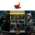Genuine HOTTOYS HT 1/6 Scale MMS692/MMS693 Batman Action Figures 1989 Version Keaton Batman Collectible Model Toy Birthday Gift