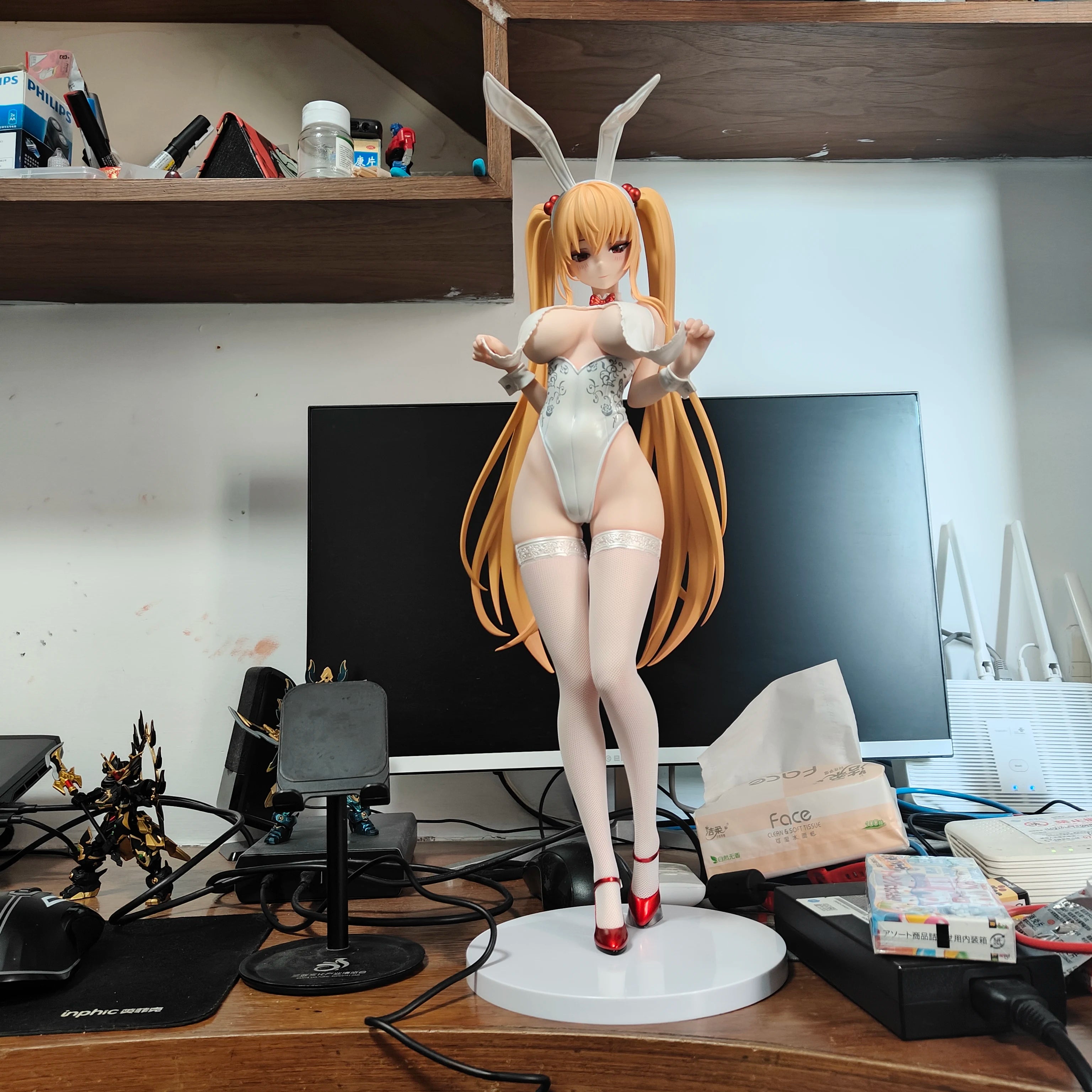 Genuine Original Sayuri Bunny Girl Ver. K Pring 1/4 Figure Bearpanda Toys Anime Pvc Action Figure Toy Game Collectible Model