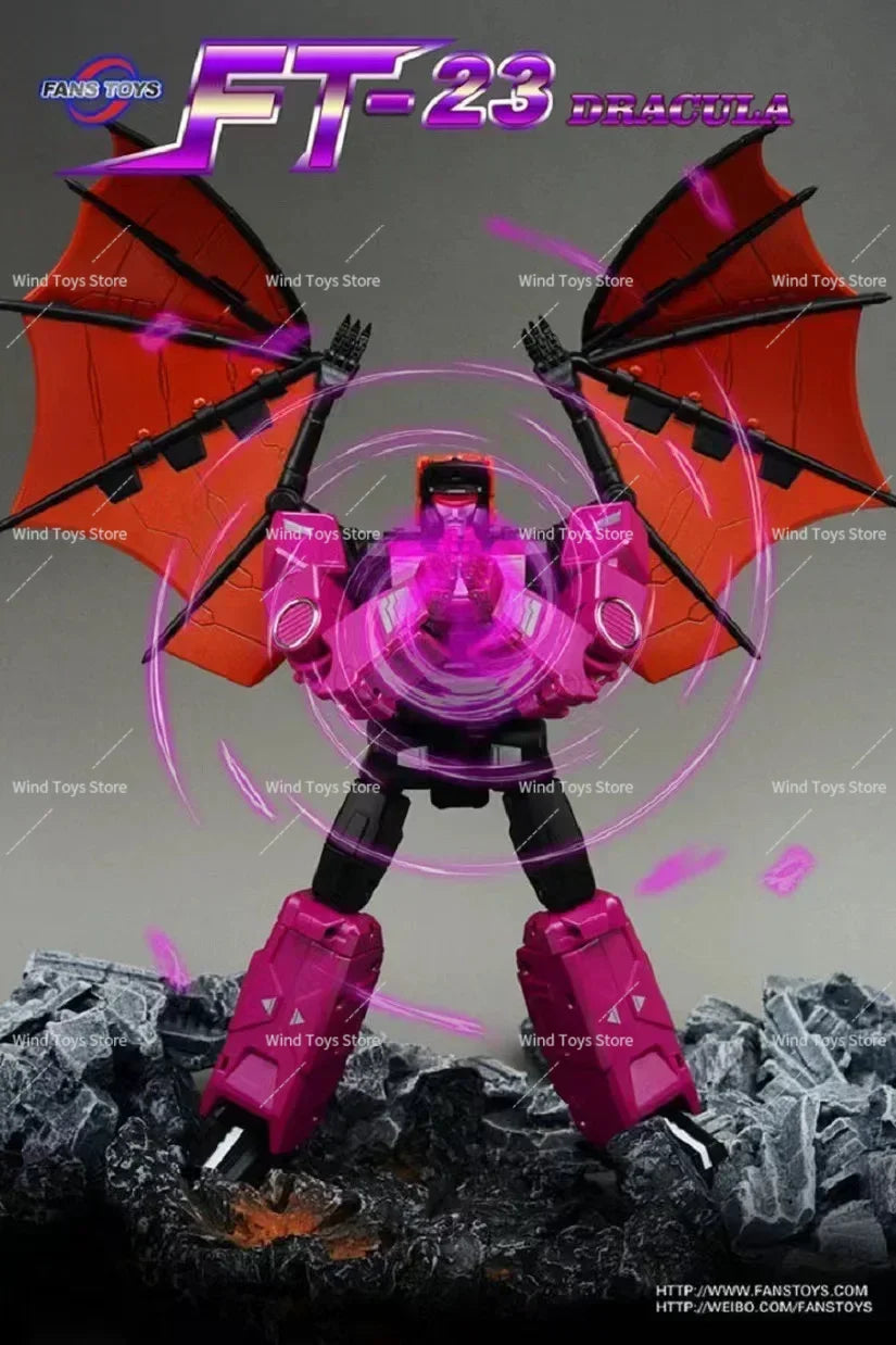 In Stock Transformation Original FansToys FT-23 FT23 Mindwipe Dracula High Quality Action Figure Robot Collect Gifts