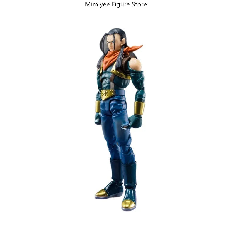 Dragon Ball Android 17 Super 16cm Articulated Figure Model Statue Desktop Decoration Gift