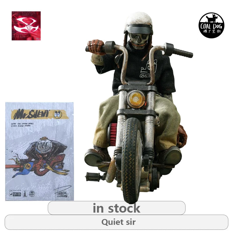 DAMTOYS 1\12 Coal Factory Black Dog Series Quiet Sir\Endless Journey Astronaut Sputnik 1 Action Figure Model Toys Movable Model