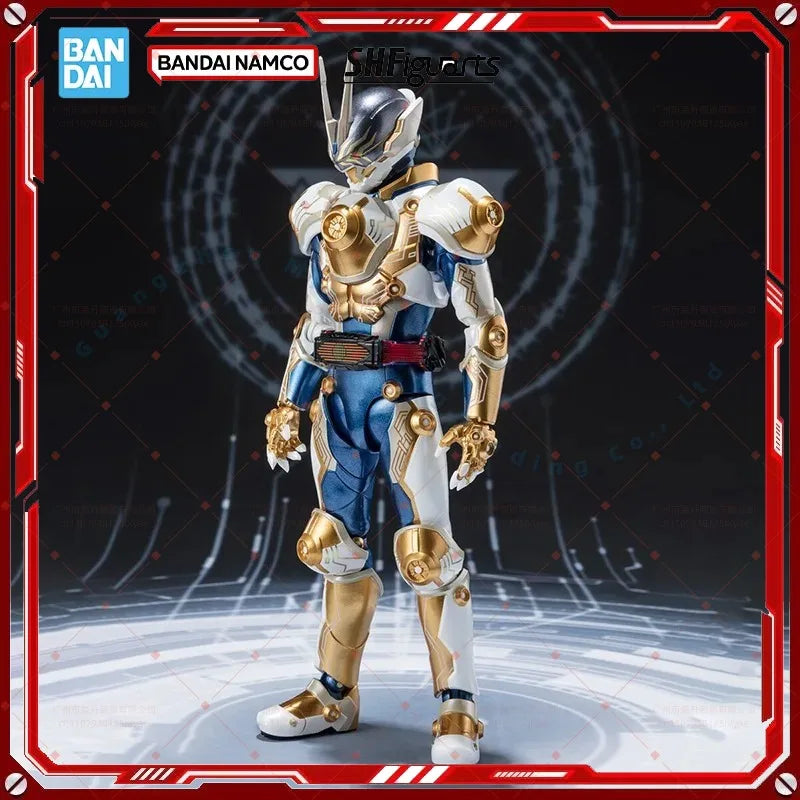 Bandai SHF S.H.Figuarts Kamen Rider GAZER Figure Finished Model KIT Anime full Action Original box Toy Gift for kids In shockset