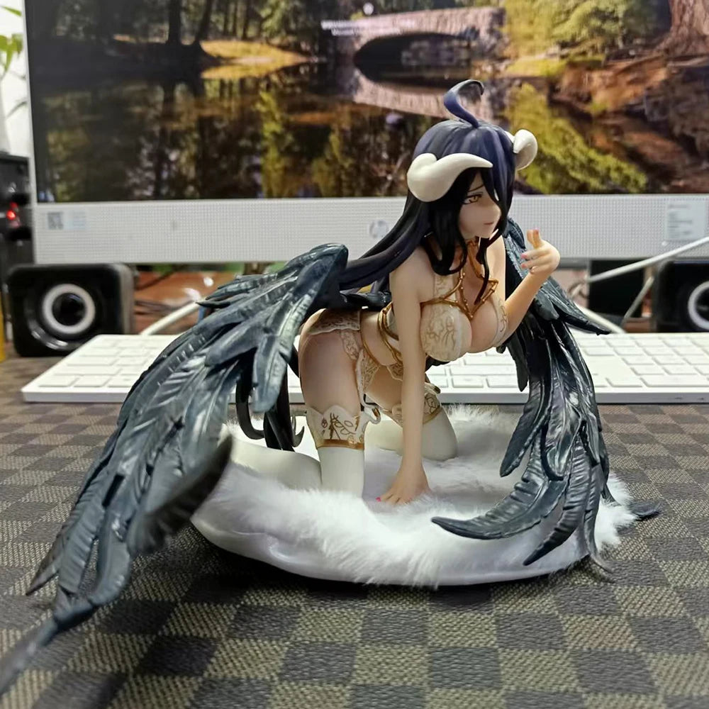 15cm Overlord Albedo Lingerie Ver. Claynel 1/7 Scale PVC Action Figure Anime Figure Model Toys Game Collection Doll Gift