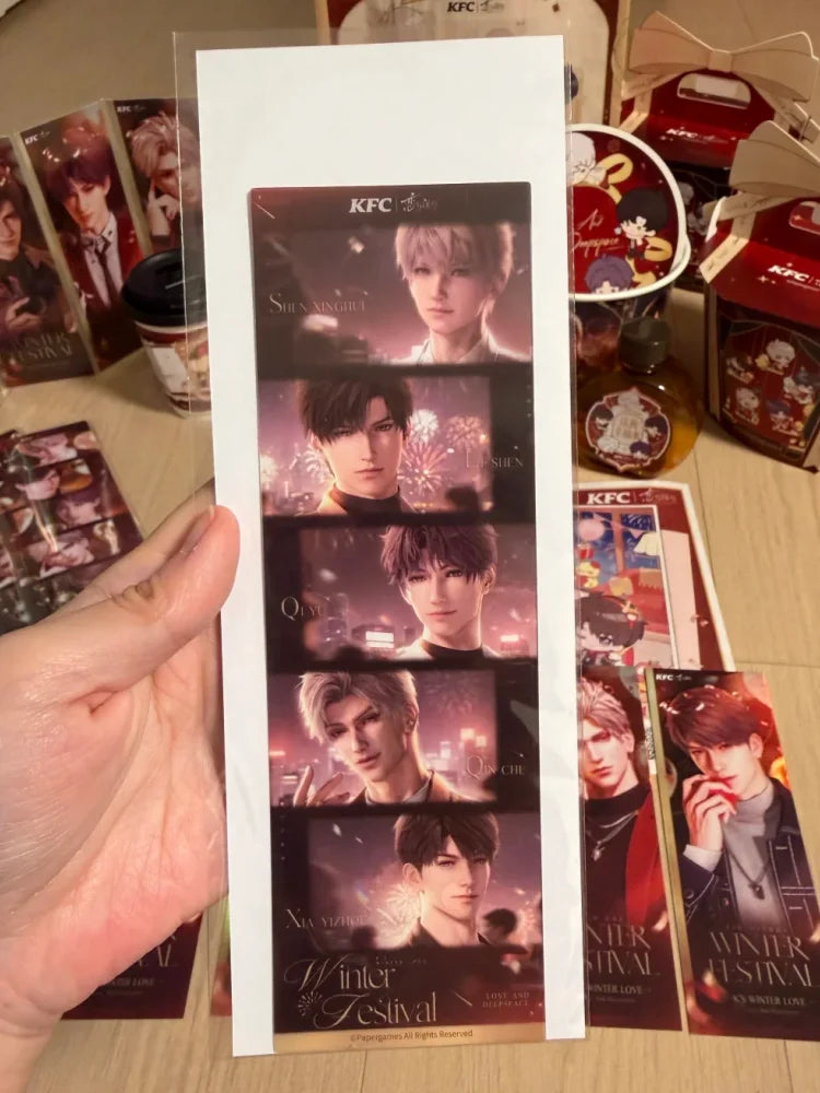 Original Love And Deepspace Cute Sylus Caleb Rafayel Zayne Xavier Cosplay Cartoon Q Version Anime Figure Desktop Decoration Gift