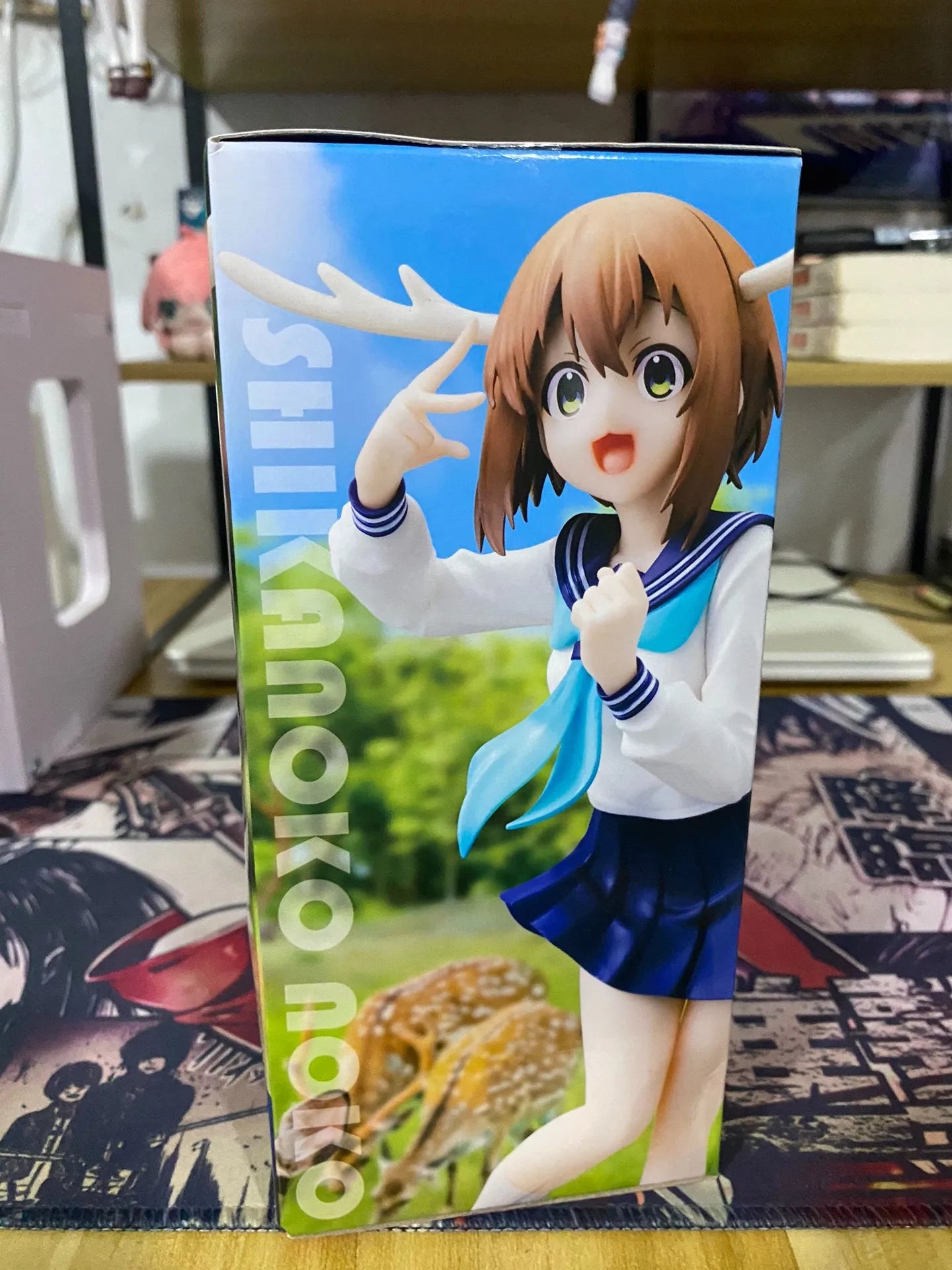 original System Service ViVit My Deer Friend Nokotan Shikanoko Noko PVC Anime Action Figures Model Collection Toy