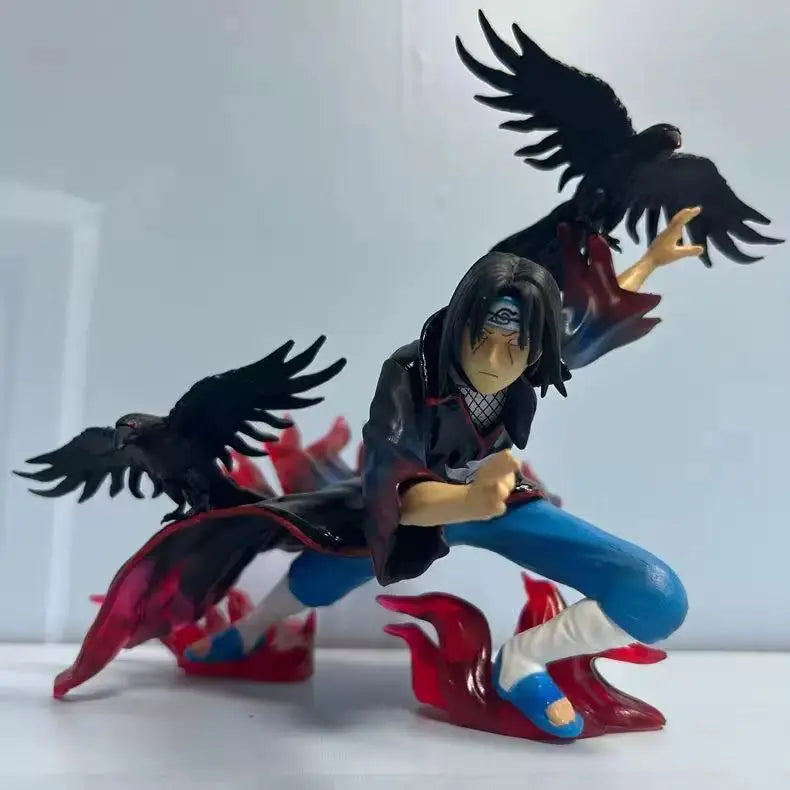 Naruto Anime Figure Uchiha Weasel PVC Statue Collection Desktop Ornament Toys Gifts