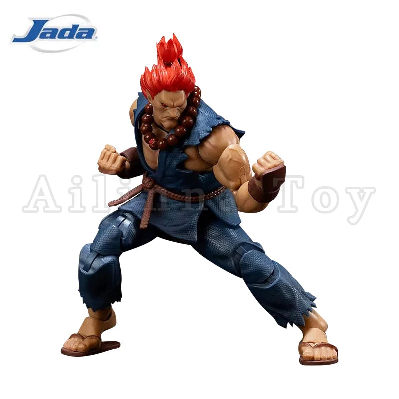Jada Toys 1/12 6inch Action Figure Ultra Street Fighter II: The Final Challengers Balrog Akuma E. Honda Anime Toy