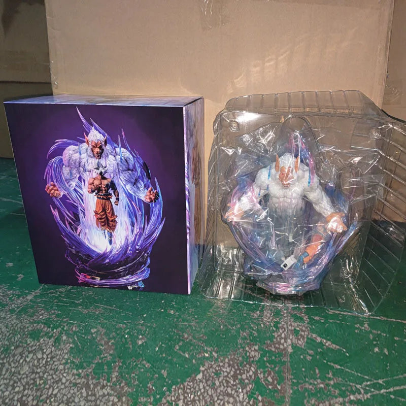 30cm Dragon Ball Anime Figures Son Goku Ultra Instinct Great Ape Action Figure Statue Collection Ornaments Model Doll Gift Toys