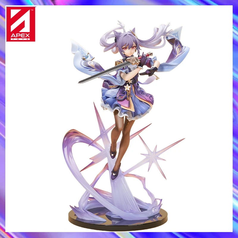 Original in Stock APEX Genshin Impact Keqing Tingni Kuaiyu 1/7 Figures Model Toys Ornaments Gifts Collection