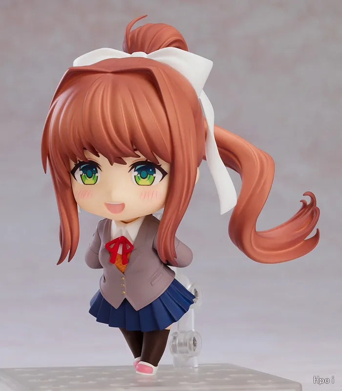 In stock GSC GSAS Nendoroid 1817 Monika Doki Doki Literature Club! Figures Anime Model Genuine Boxed Toy Gift