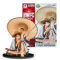 Anime One Piece Monkey D. Luffy Wano Country Kimono Dress Up Umbrella Sitting Model Toy Gift Collection Action Fiugre PVC