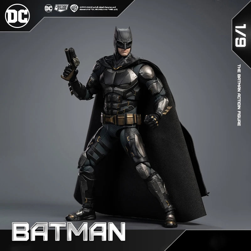 In stock Fondjoy Justice League Tactical Batman Action Figure DC Movie Characters Collectible Model PVC Model Boys Birthday Gift