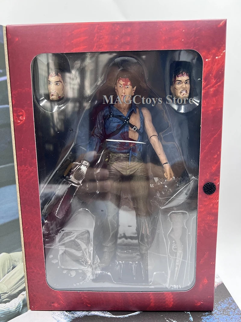 NECA Figure Classic Horror Movie  Evil Dead 2 Dead by Dawn Figure Evil Eligos Action Figure Toy Horror Christmas Halloween Gifts