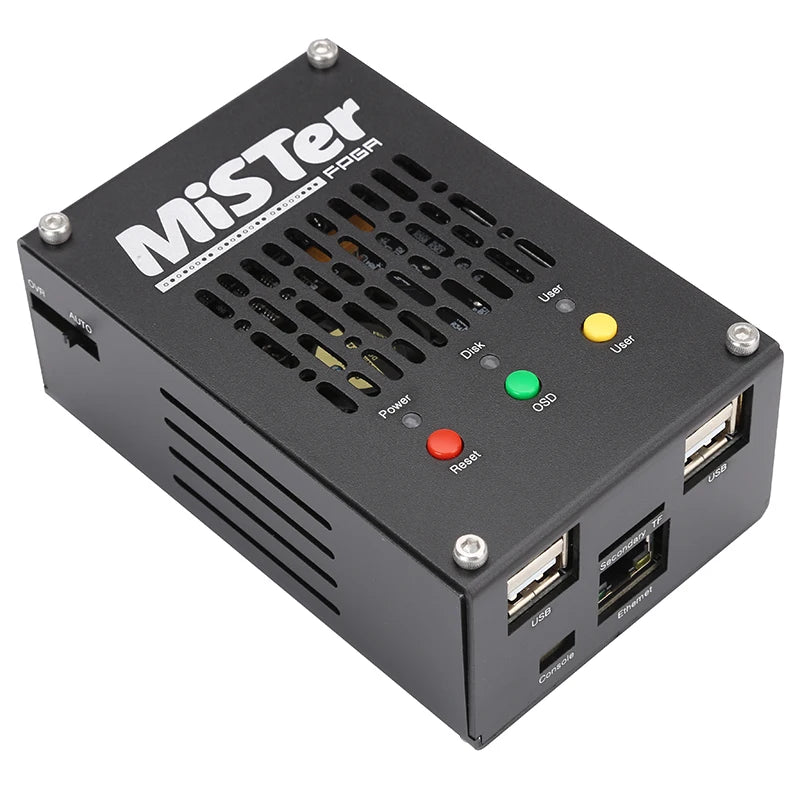 2026 MiSTer FPGA Retro Game Console Aluminum Case DE10-Nano Core Accurate Emulation Multi System Retro Gaming Kit 2026 New