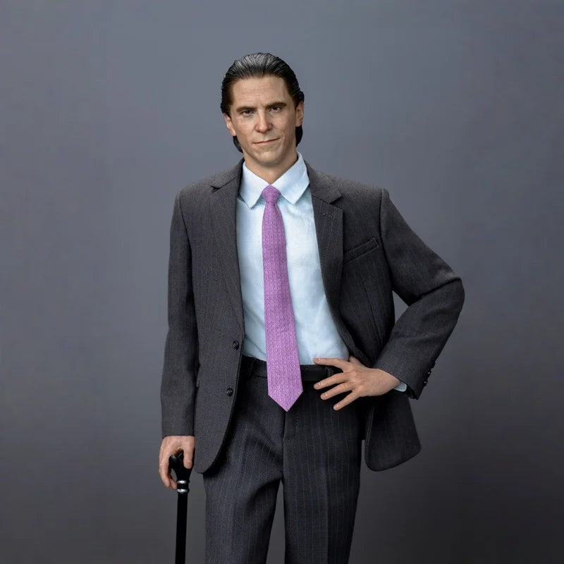 PopToys Smiling President Action Figure EX058 Original The Dark Knight Rises Christian Bale Collectible Soldier PVC Model Toy