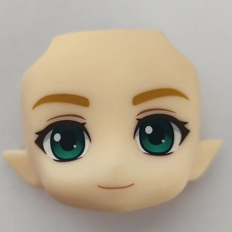 zuocangshuangye GSC Clay Man Face doll face hair doll accessories